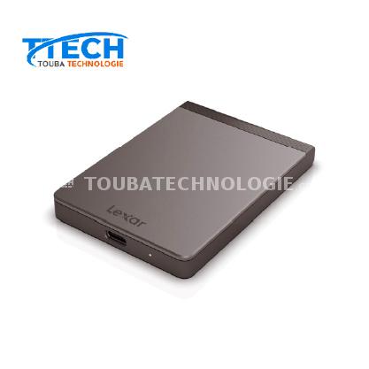 Disque SSD externe Lexar SL200 512Go Gris