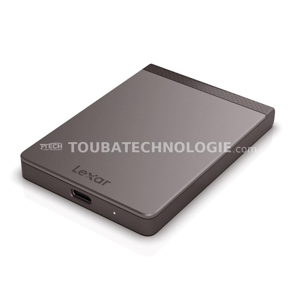 Disque SSD externe Lexar SL200 512Go Gris
