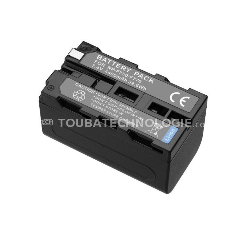 Batterie supplémentaire pour enregistreur numérique Sony NP-F750 / NP-F770