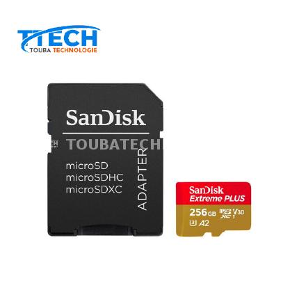 Carte mémoire micro SD SanDisk Extreme Plus microSDXC 256 Go