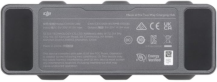Station de Recharge parallèle DJI Mavic 4 Pro, Compatibilité: Batterie‎ de Vol Intelligente Mavic 4 Pro